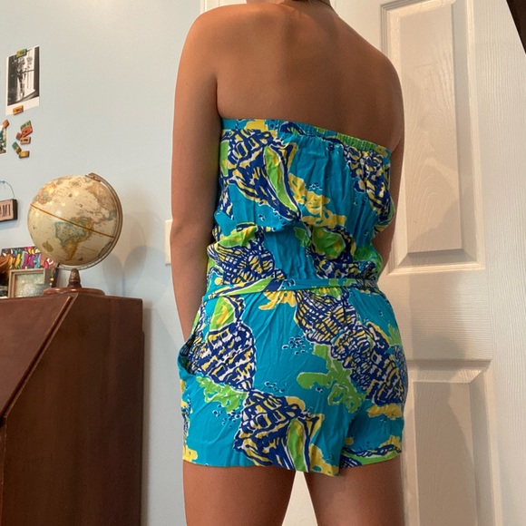 Lily Pulitzer Ritz Romper EXCLUSIVE - Picture 2 of 3